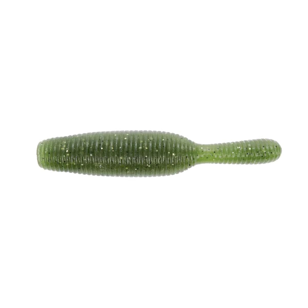Gary Yamamoto Yamatanuki closeup shows heavy soft plastic texture ideal for flipping and dragging.