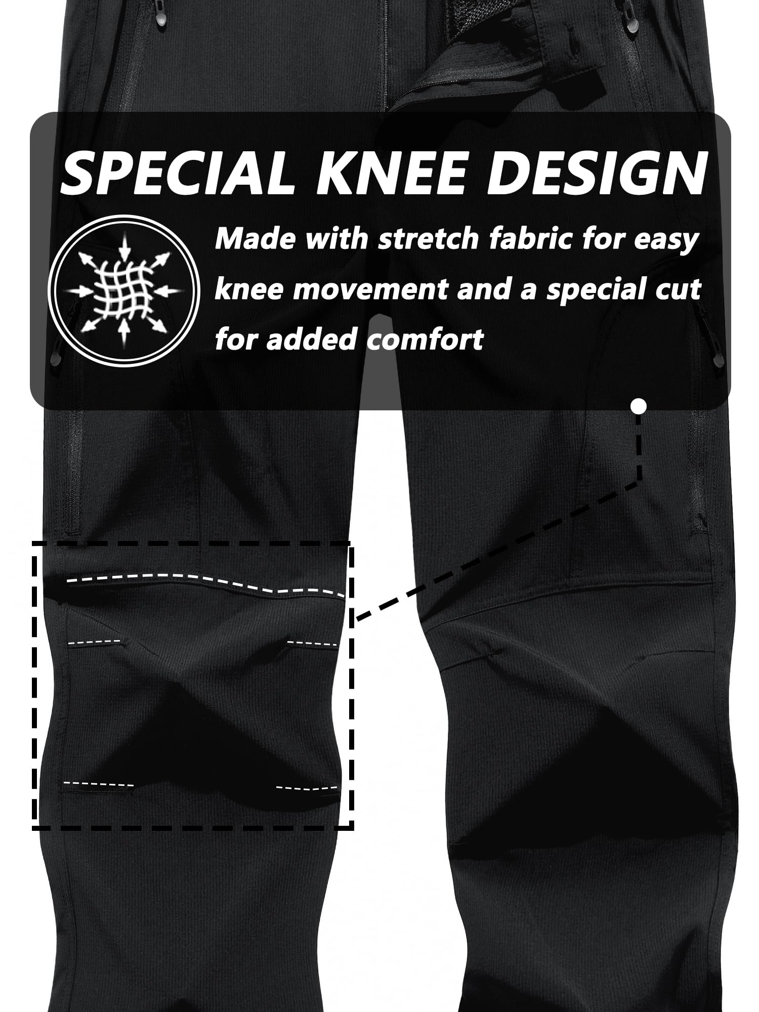 Gash Hao men's hiking pants ideal for daily wear and adventures.