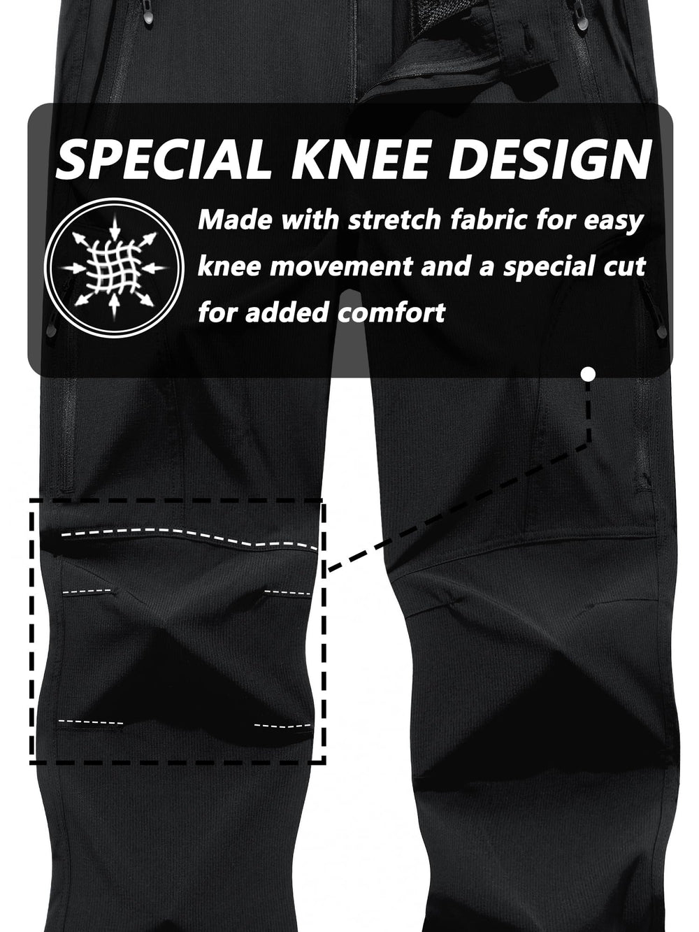 Gash Hao men's hiking pants ideal for daily wear and adventures.