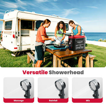 GASLAND Goshower G3 Pro accessories-included simplify setup and use