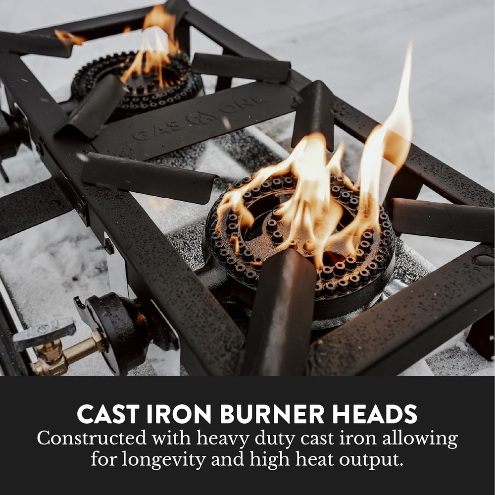 GasOne heat guard reduces heat transfer to hose for safer long cooks