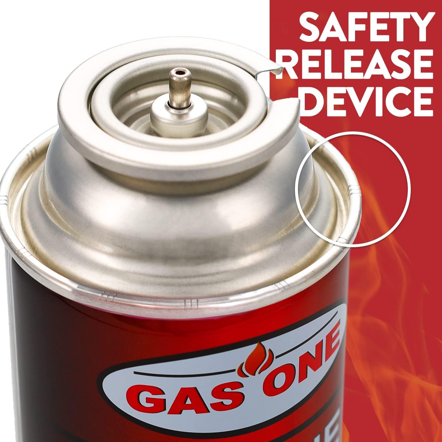 Gas One 24-pack demonstrates compact, portable fuel for camping gear.
