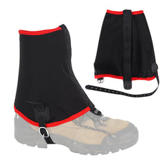 Gators for hiking boots with coverage shield legs on rugged trails.