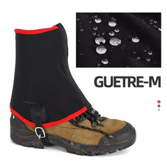 Gators for hiking boots non-slip strap keeps gaiters steady on uneven ground.