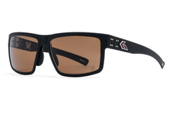Gatorz Vortex MILSPEC black frame with bronze logo offers rugged protection under gear.