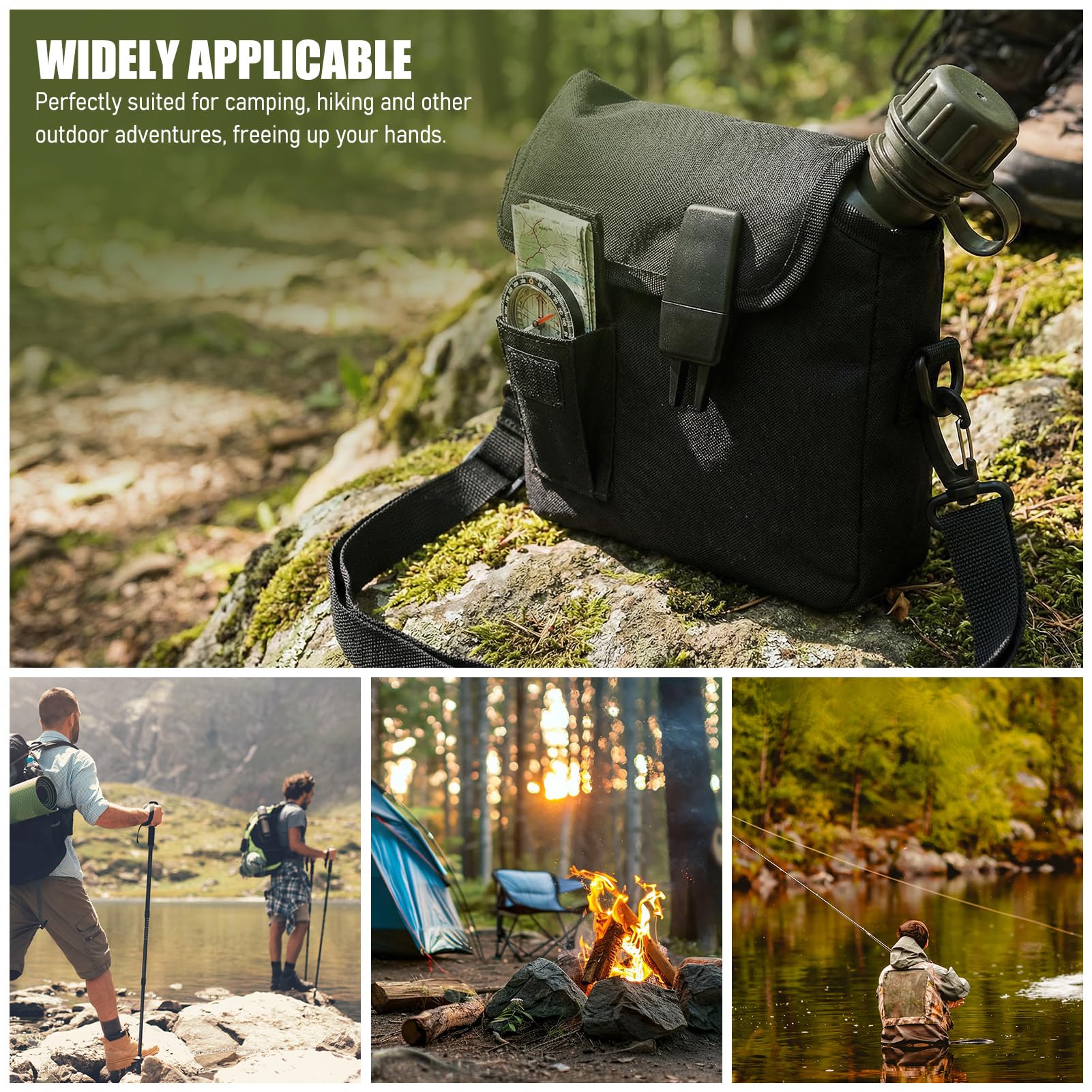 Gavigain bag capacity highlights space for phone and power bank.