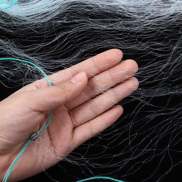 Gavigain net in action for bait fishing use