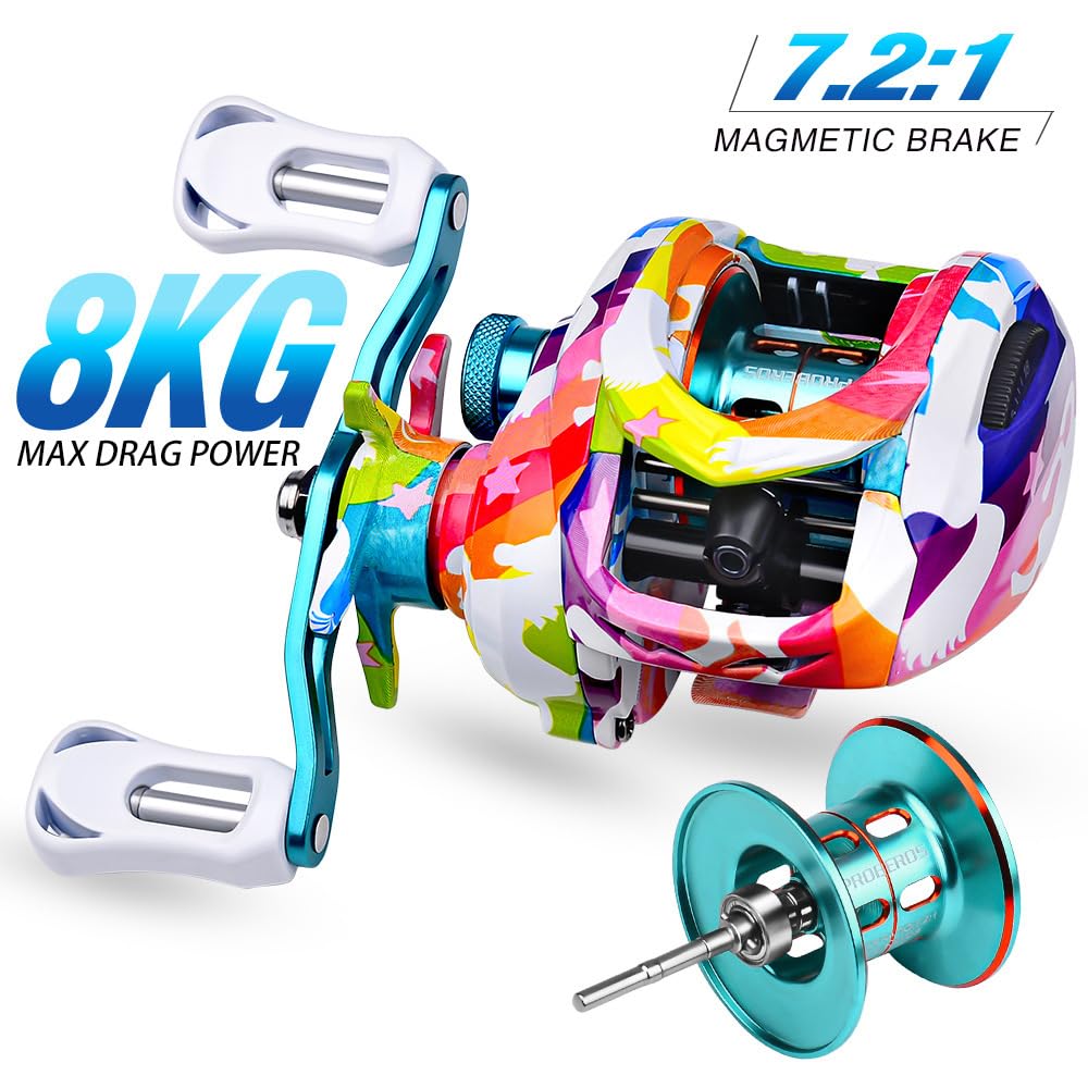 Gavigain 5+1 bearings provide smooth retrieves and fewer tangles.
