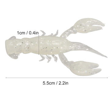 Gavigain crawdad soft lure compatible with standard jig heads