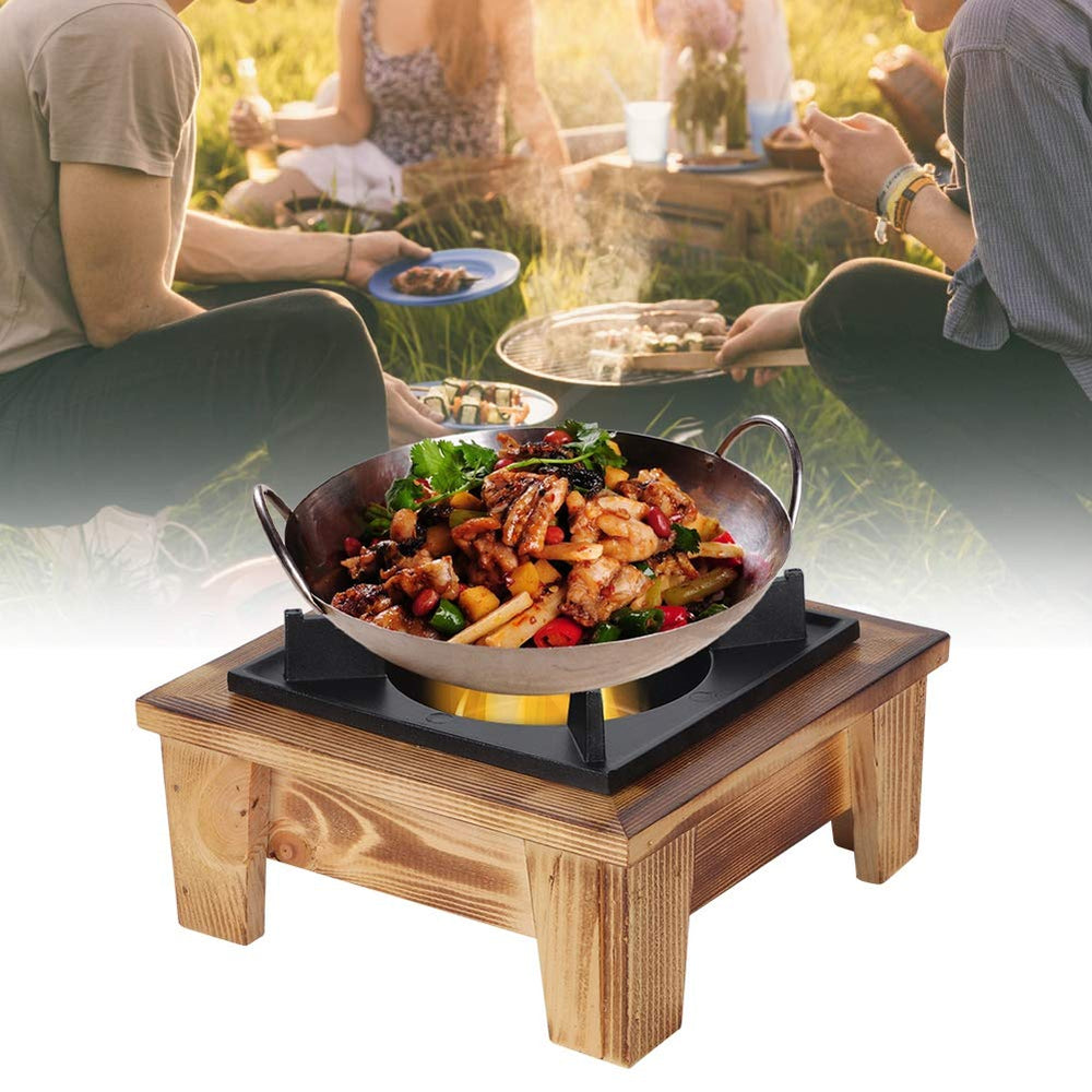 Gavigain lightweight compact stove design makes outdoor cooking easy to carry.