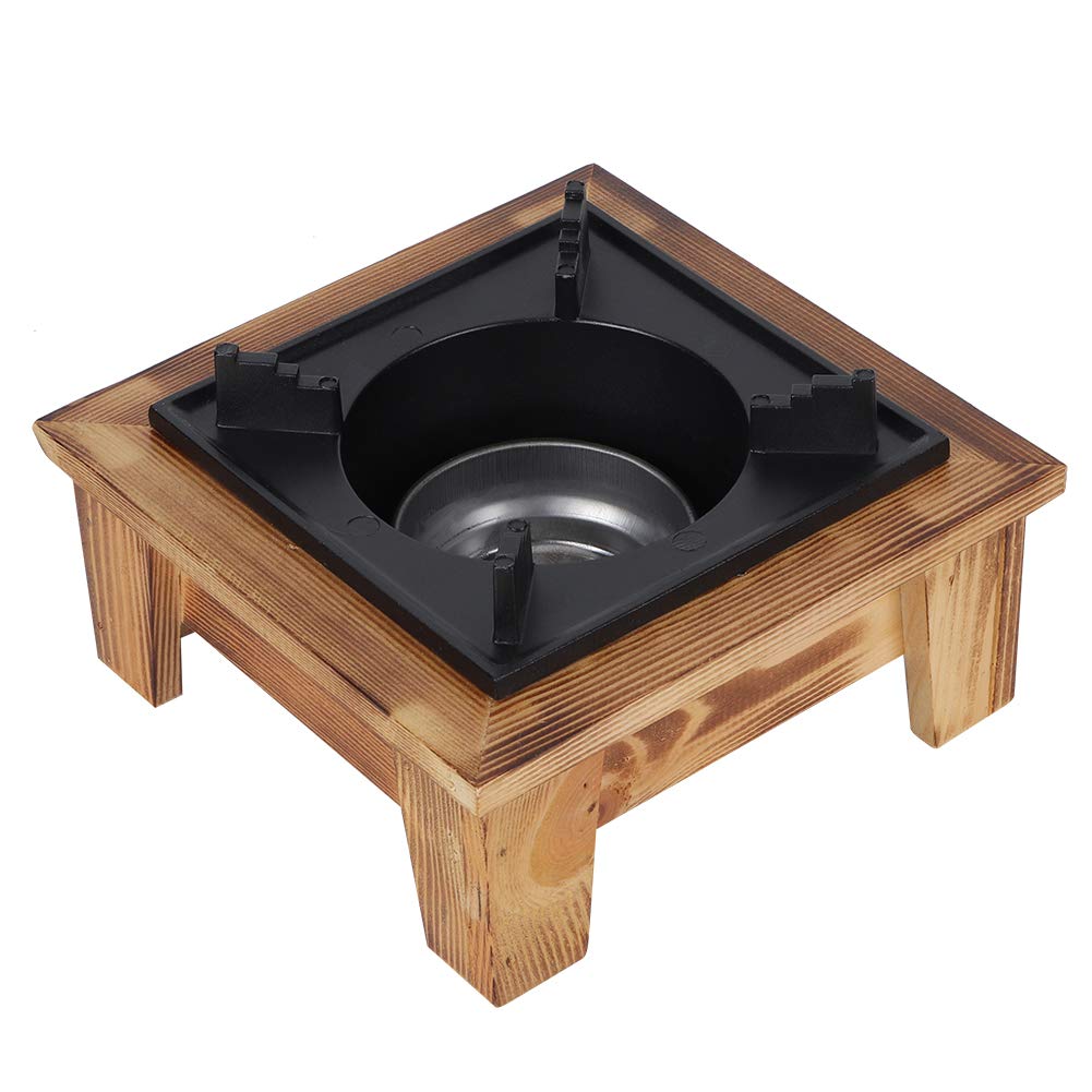 Gavigain multiuse outdoor stove fits picnics, camping, and spontaneous cookouts.