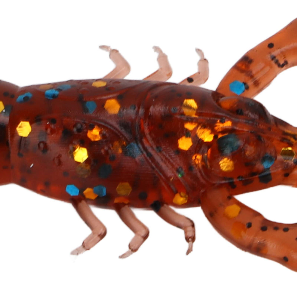 Gavigain brown lure assembly shows simple rig setup