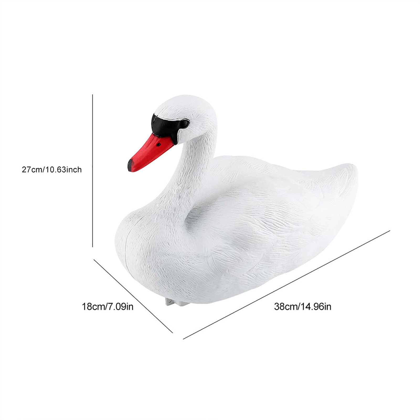 Gavigain high-detail swan adds artistic flair to water features
