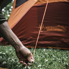 Gazelle Tents carry bag with four guy-lines for organized transport.