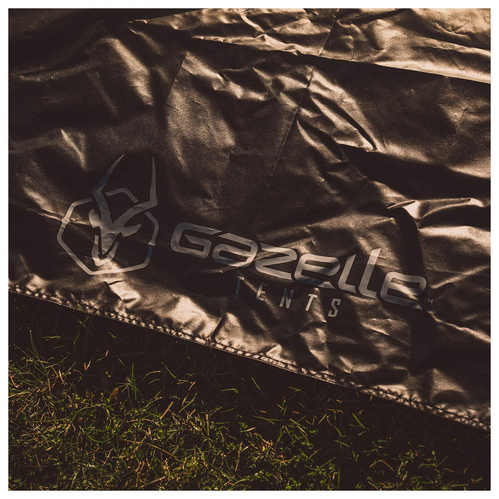 Gazelle Tents G5 footprint carry bag neatly included for easy transport.