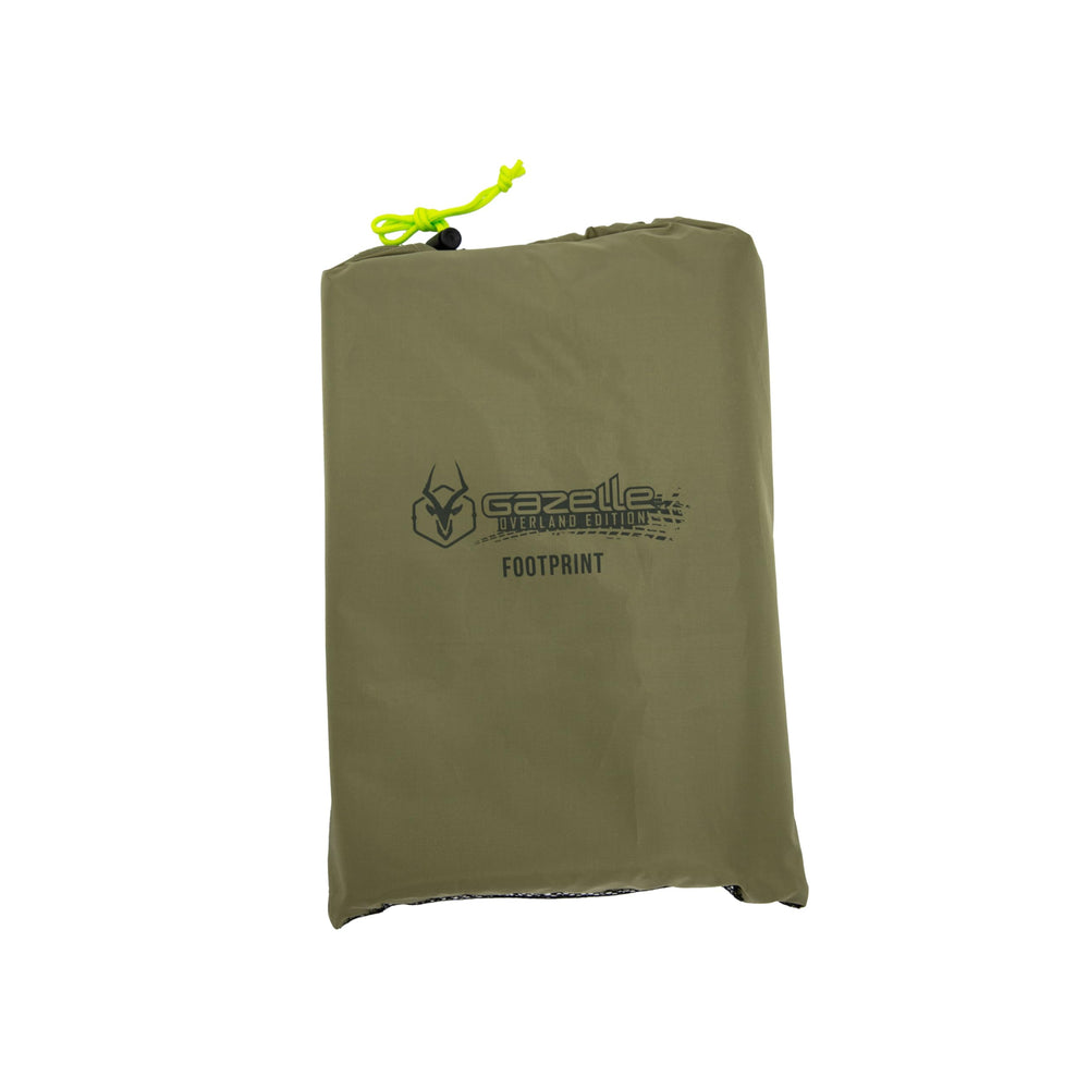 Gazelle Tents T3 Tandem Footprint in 300D Oxford weave offers durable floor protection.