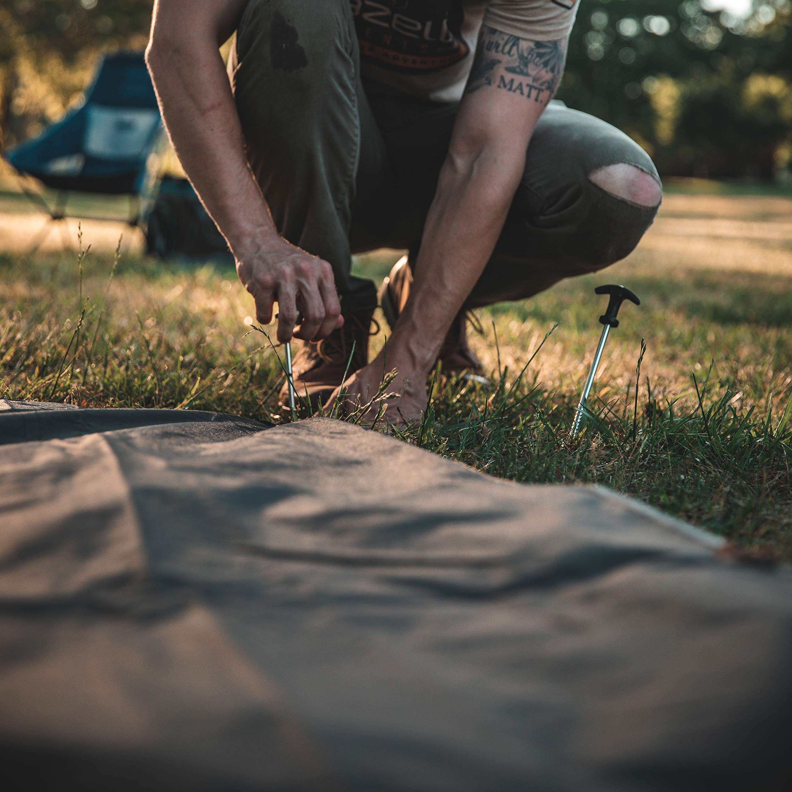 Gazelle Tents T3X footprint fits GT301GR tents for a snug cover