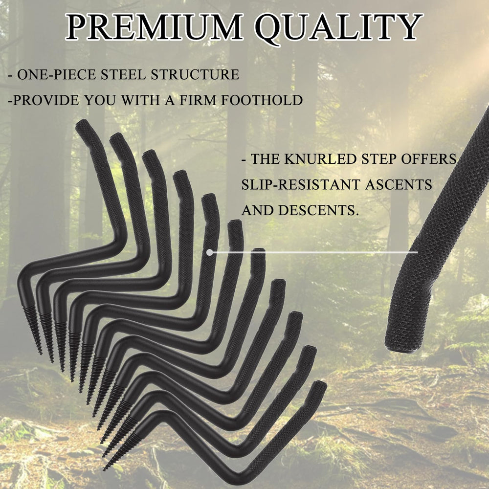 GBACHOOSE tree steps are compact and portable for field use.