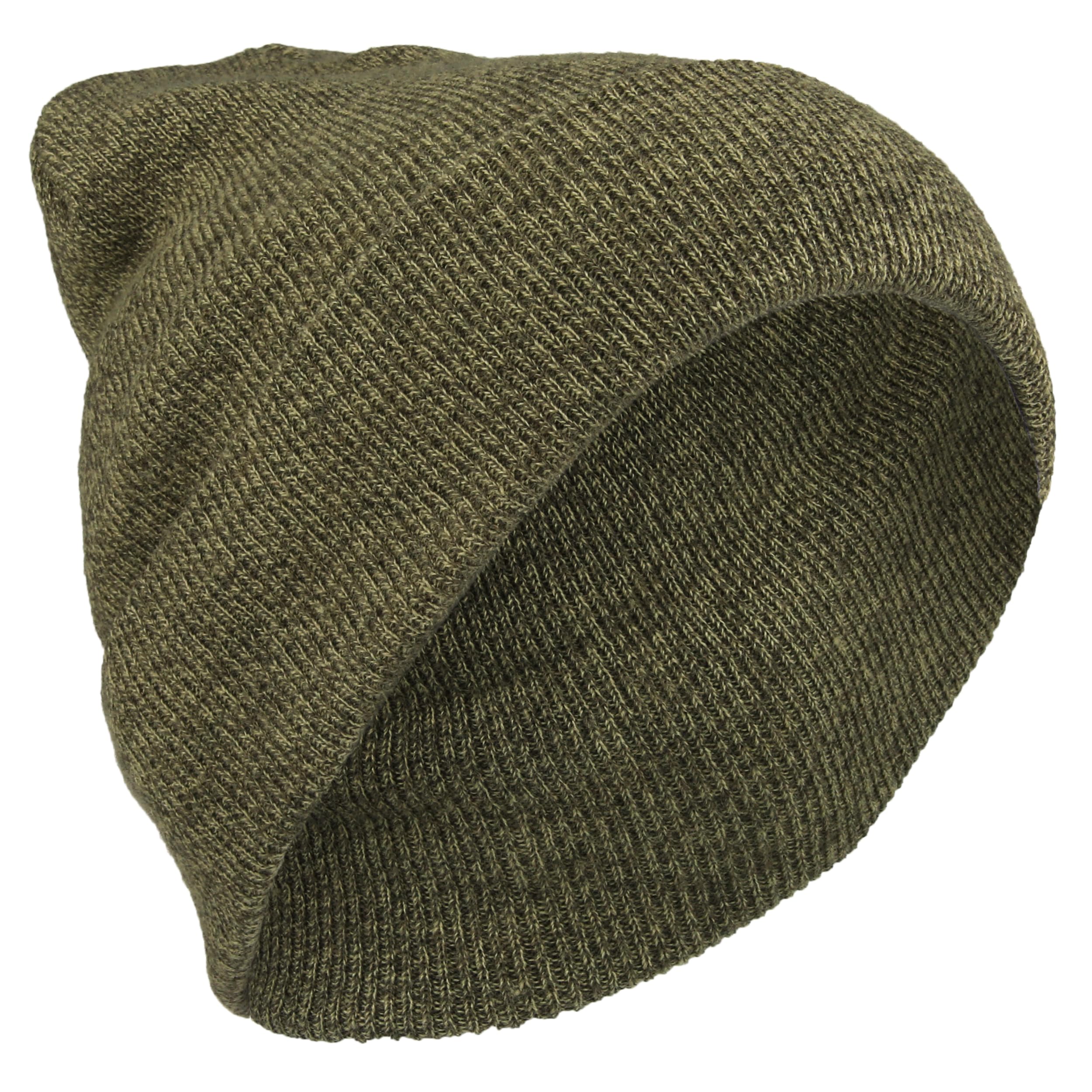 G. Loomis Beanie Olive top view