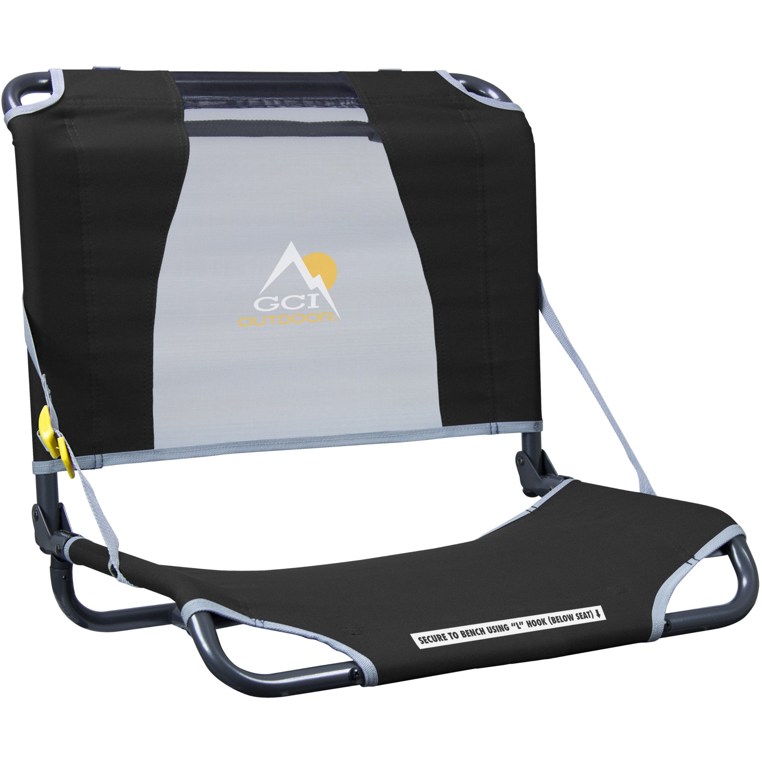 GCI Outdoor Big Comfort Stadium Chair backrest for ergonomic support during events