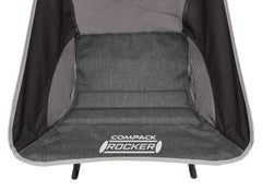 GCI Outdoor Compack Rocker mesh seat provides breathable comfort during use.