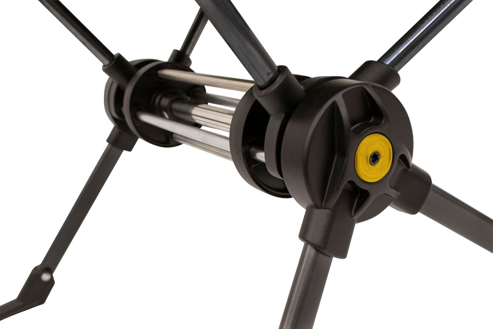 GCI Outdoor Compack Rocker with shoulder strap for hands-free portability.