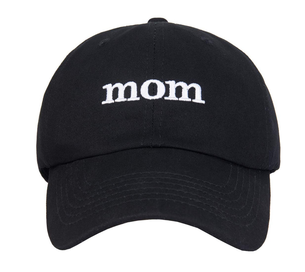 Close-up of white embroidery on GEANBAYE classic baseball cap