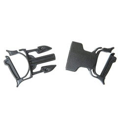 Gear Aid Dual Snap Bar Buckle 1-inch black installed on a dry bag for quick repair.