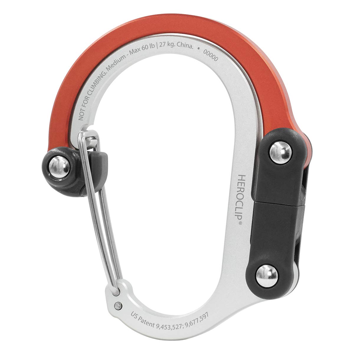 Gear Aid HeroClip Medium clips a backpack securely for outdoor use.