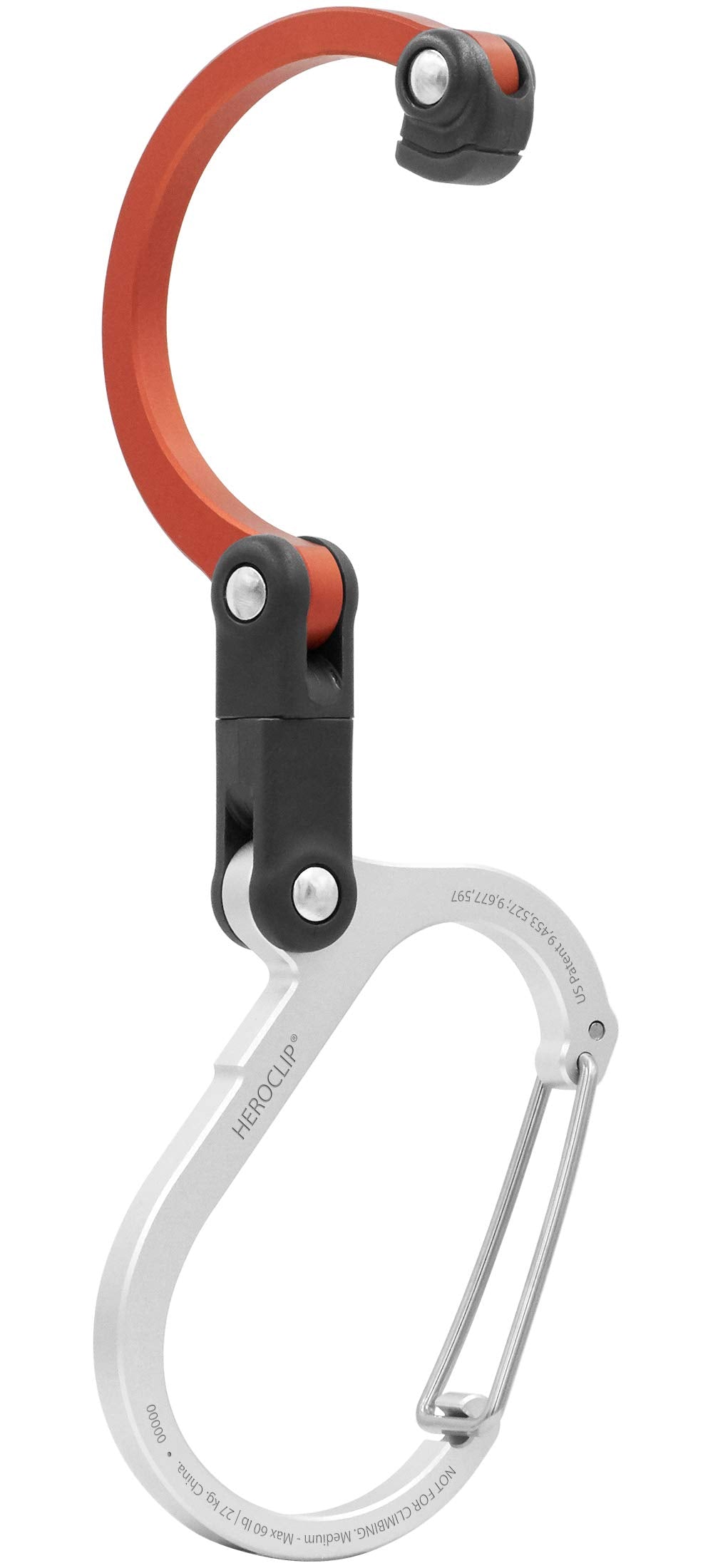 Gear Aid HeroClip Medium anchors a bucket on a ladder with firm grip.