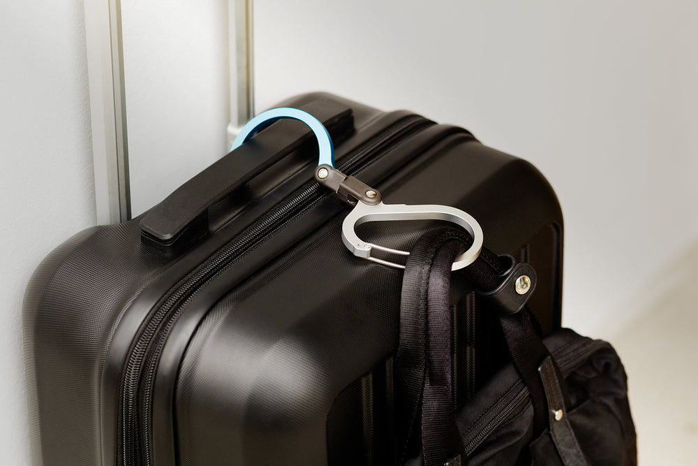 Gear Aid HeroClip Medium nests with its clip for compact travel-ready storage.