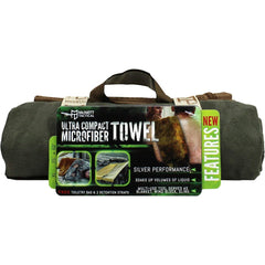 Gear Aid Quick Dry Microfiber Towel Coyote XL gym or poolside use for rapid drying.