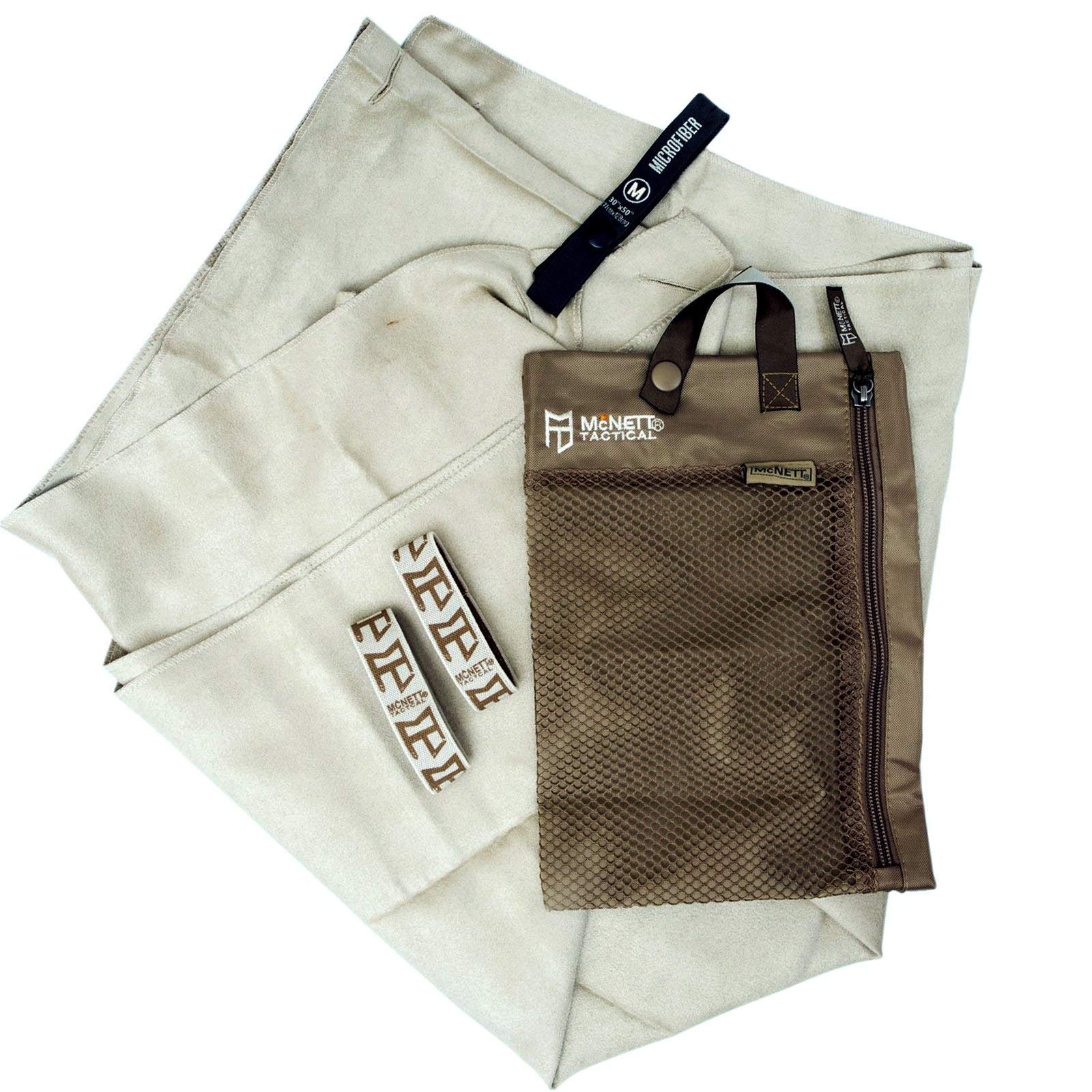 GEAR AID Quick Dry Microfiber Towel ready for travel, fast drying and compact storage