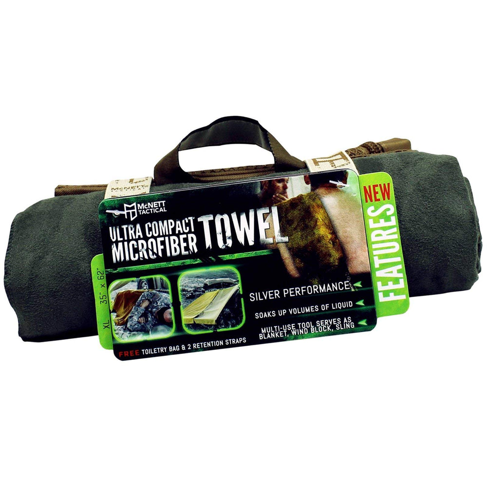 Gear Aid Quick Dry Towel drying fast, odor-reducing microfiber for repeated use.