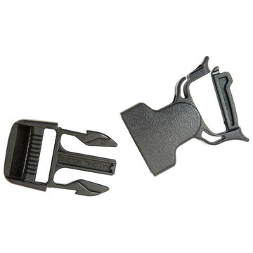 GEAR AID Snap Bar Buckle on a backpack for quick, tool-free repairs.