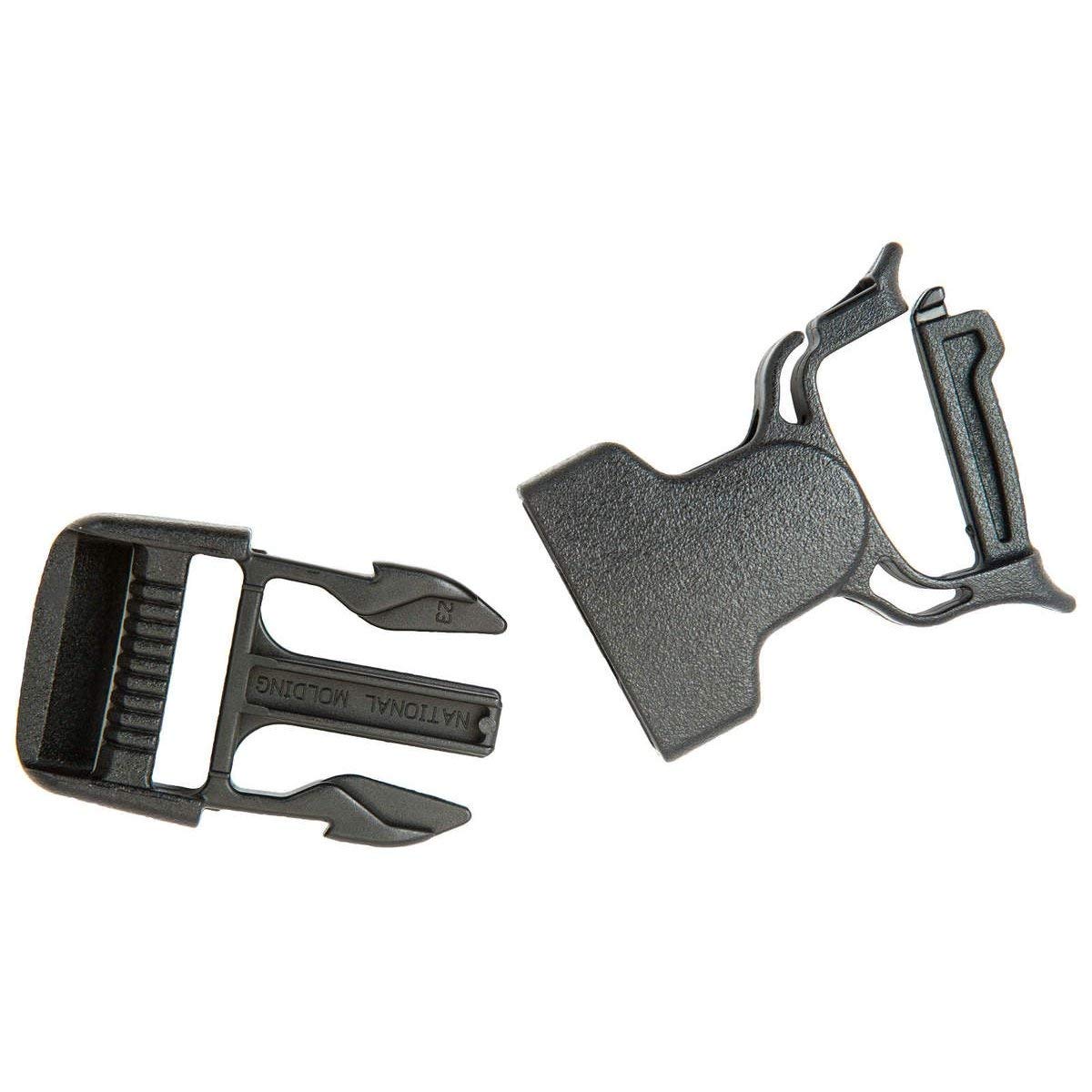 GEAR AID Snap Bar Buckle on a backpack for quick, tool-free repairs.