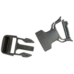 GEAR AID Snap Bar Buckle on a backpack for quick, tool-free repairs.