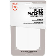 GEAR AID Tenacious Tape Flex patches on vinyl furniture seal tears effectively