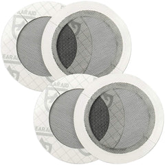 Gear AID Tenacious Tape Mesh Patch covers tent hole for quick campsite repair.