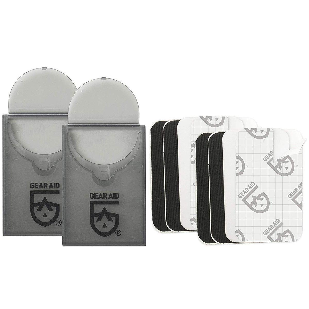 GEAR AID Tenacious Tape Mini Patches pack in pocket pack for quick on-the-go gear repairs.