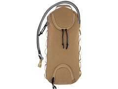 Gearhandle universal water bladder insulator in coyote brown protecting hydration from temperature changes.