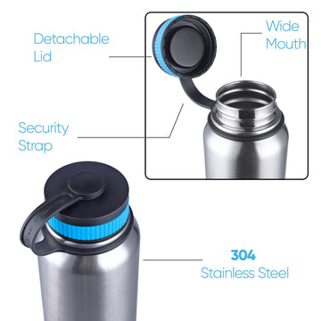 Gearland cup features measurement marks for portion control and cooking
