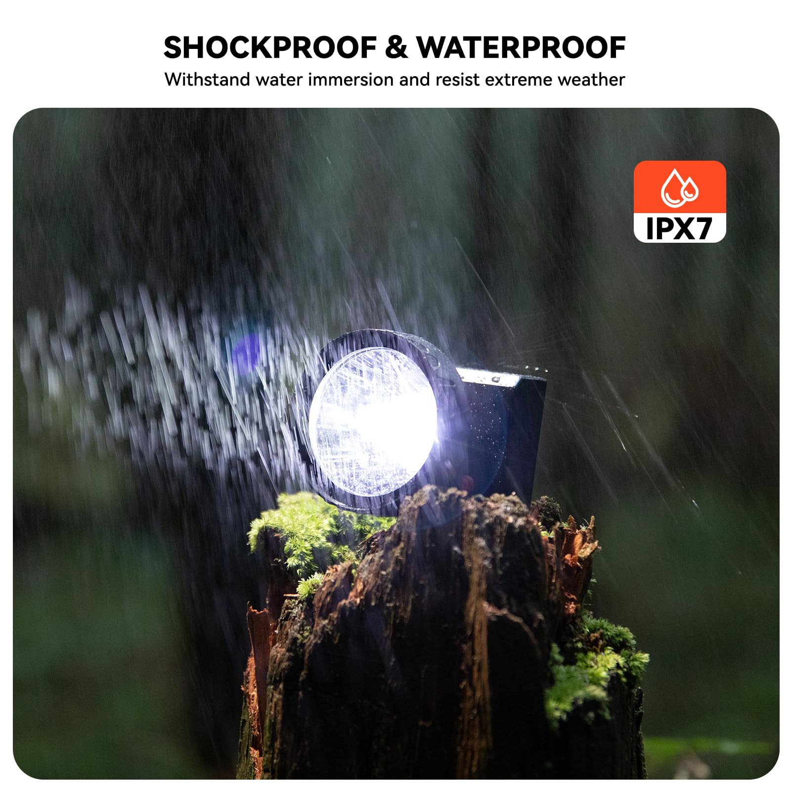 GearOZ 4W headlamp filter-modes demonstrate color options for tracking wildlife and reducing glow