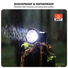 GearOZ 4W headlamp filter-modes demonstrate color options for tracking wildlife and reducing glow