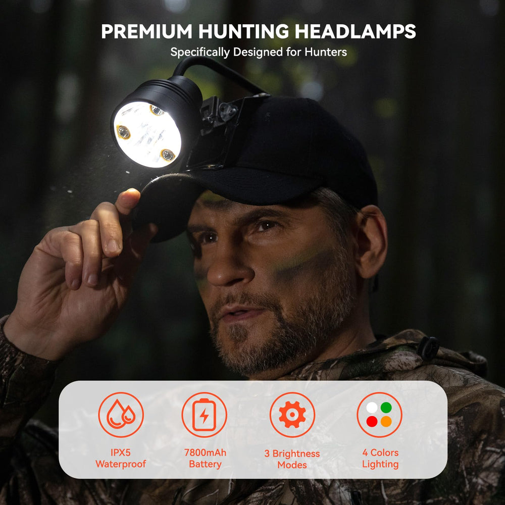 GearOZ 7800mAh rechargeable battery pack powers extended hunts with reliable portable charging options.