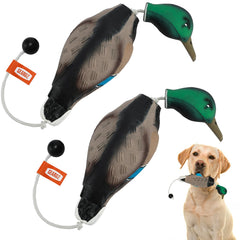 GearOZ Duck Dummy with dangling head for lifelike water retrieves.