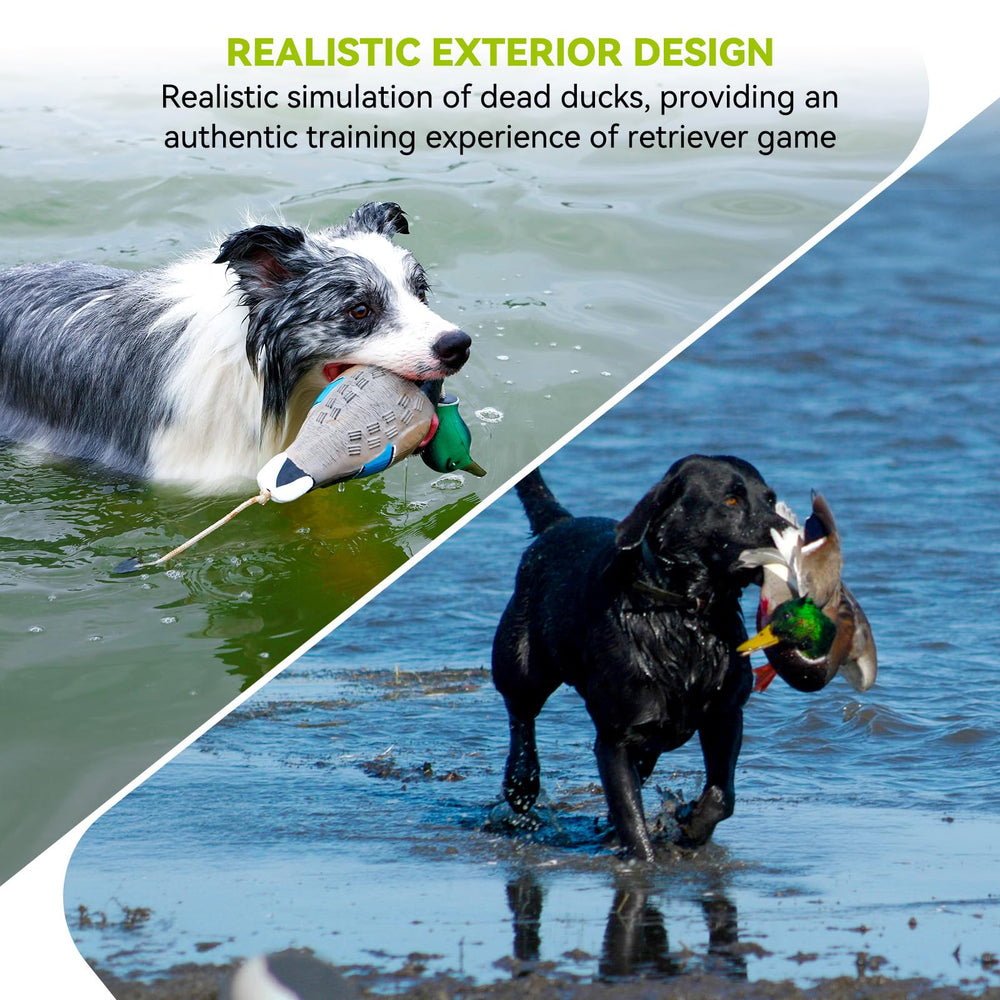 GearOZ Duck & Pheasant Dummy Bumper buoyant for land and water training.