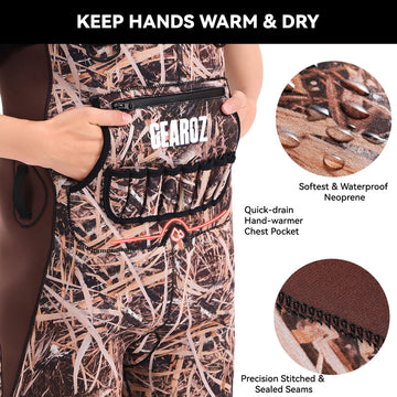 GearOZ front shell holders and waistband holders provide quick access to ammo.