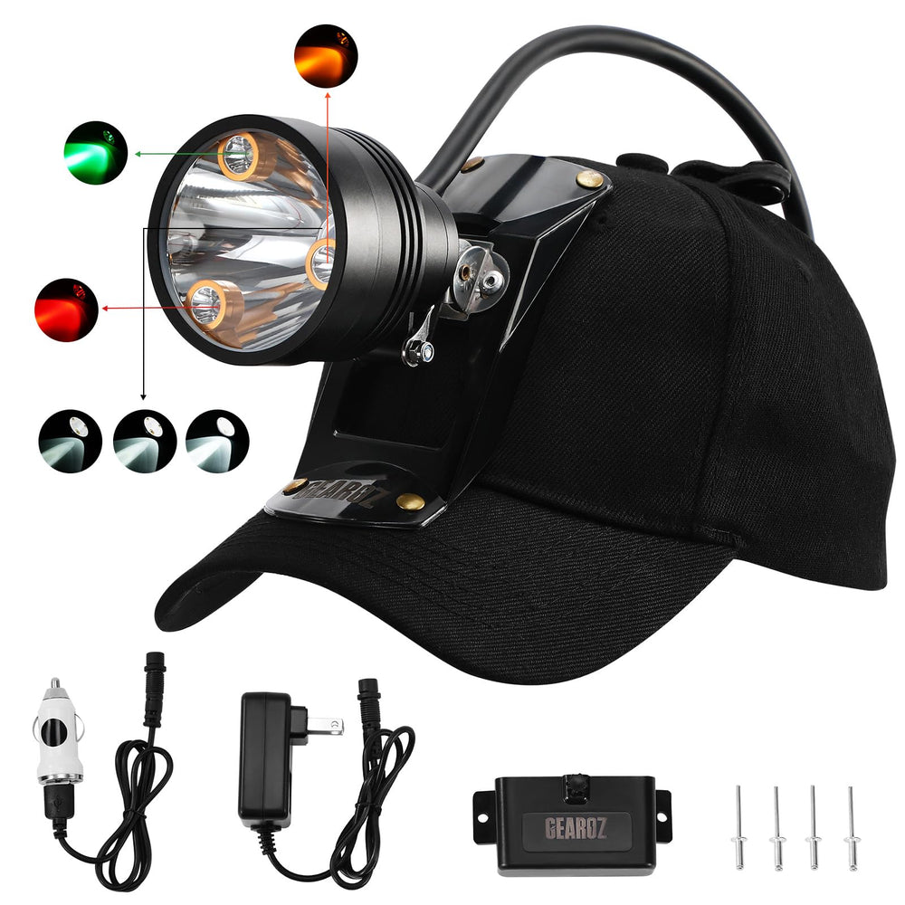 GearOZ hunting light gift box includes accessories for easy mounting and gifting.