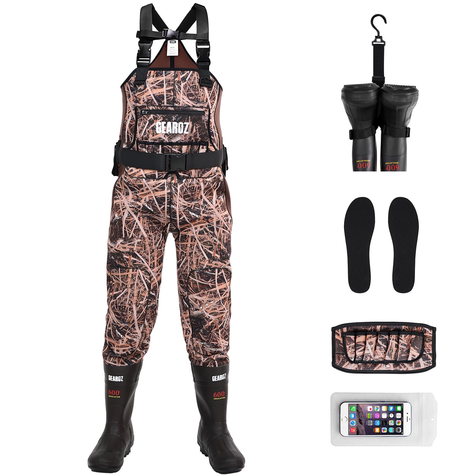 GearOZ knee pads reinforce durability during kneeling retrieves